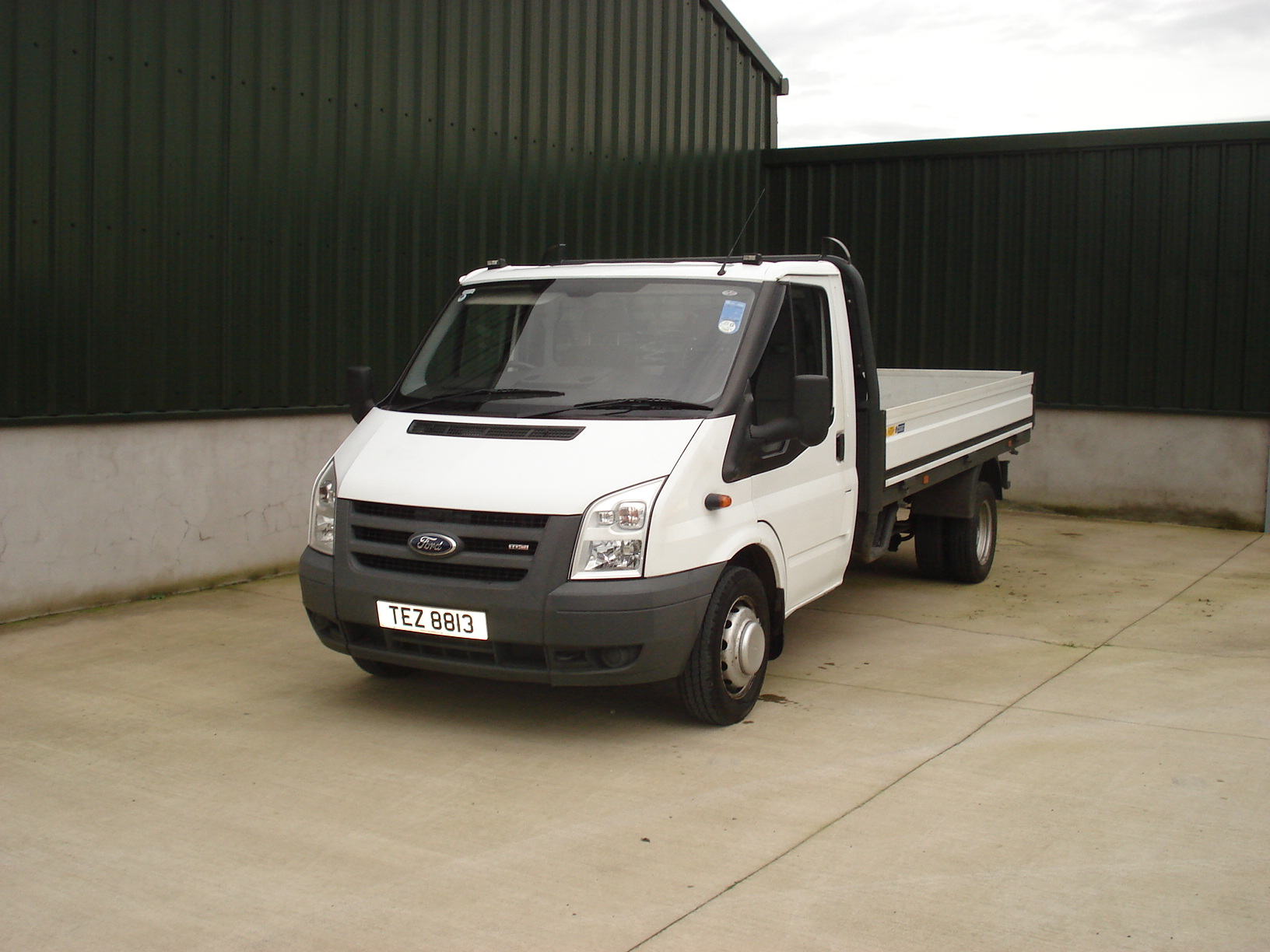 ford transit flatbed for sale